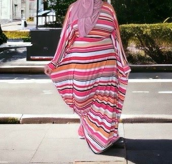 Zara Stripe Kaftan