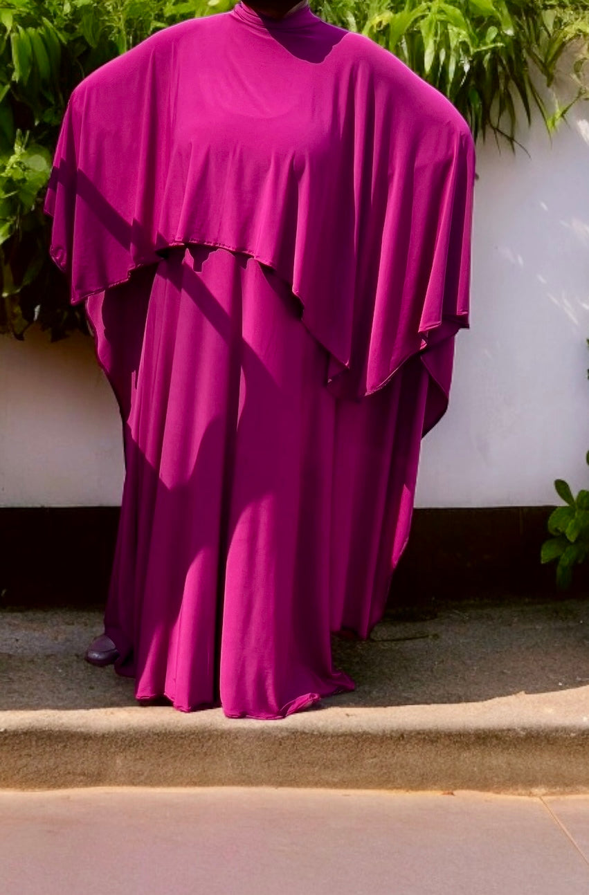 2pc Cape Abaya