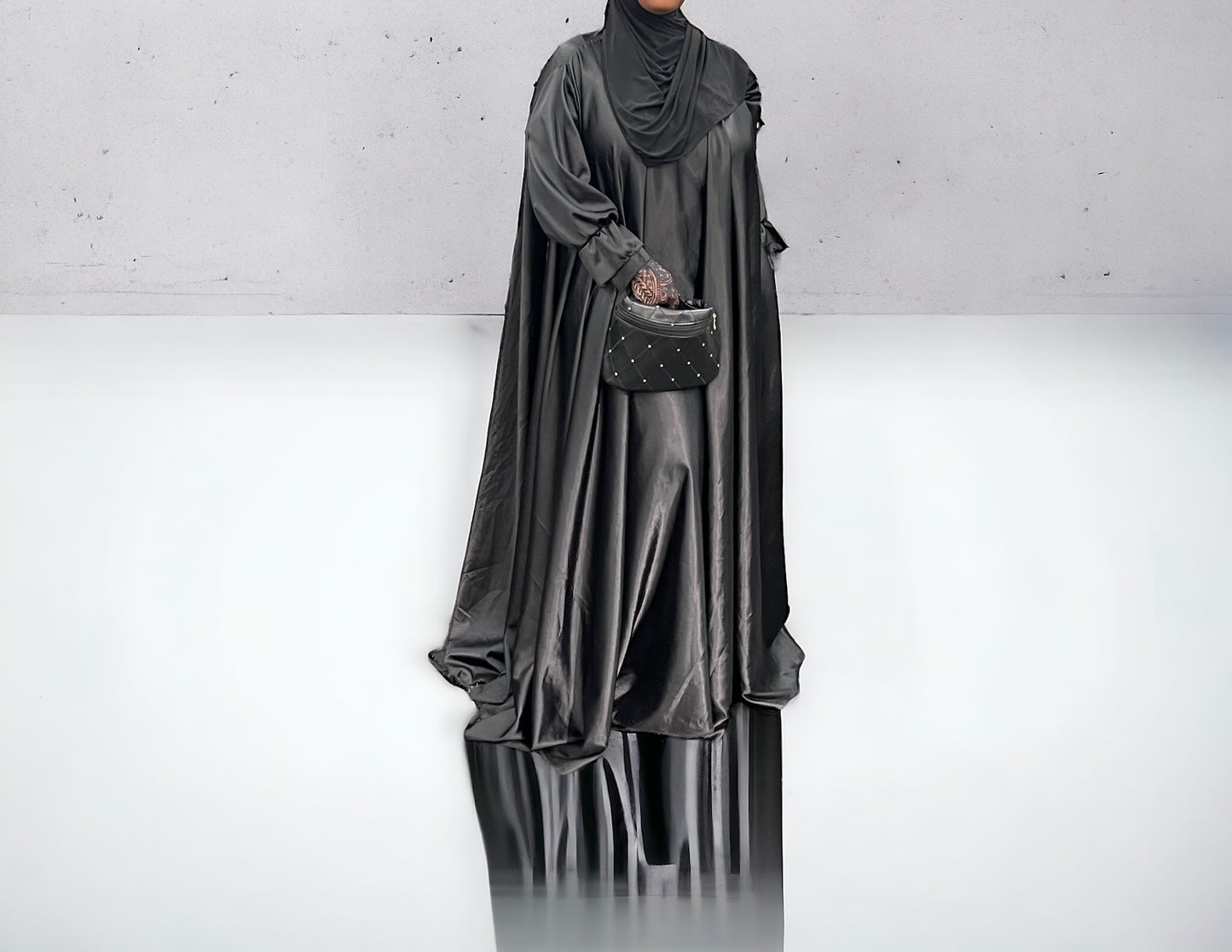 Satin Fatima Abaya