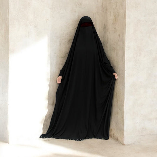 Haya Jilbab Black