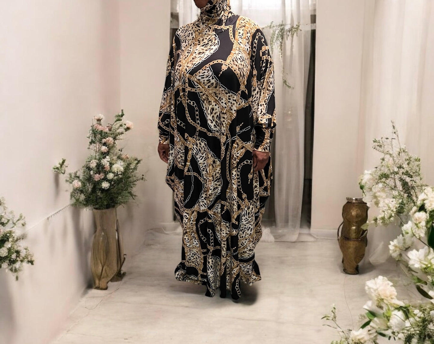 Animal Chain Imani Hood Batwing