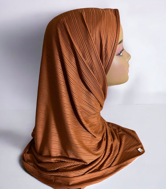 Ribbed Hijab