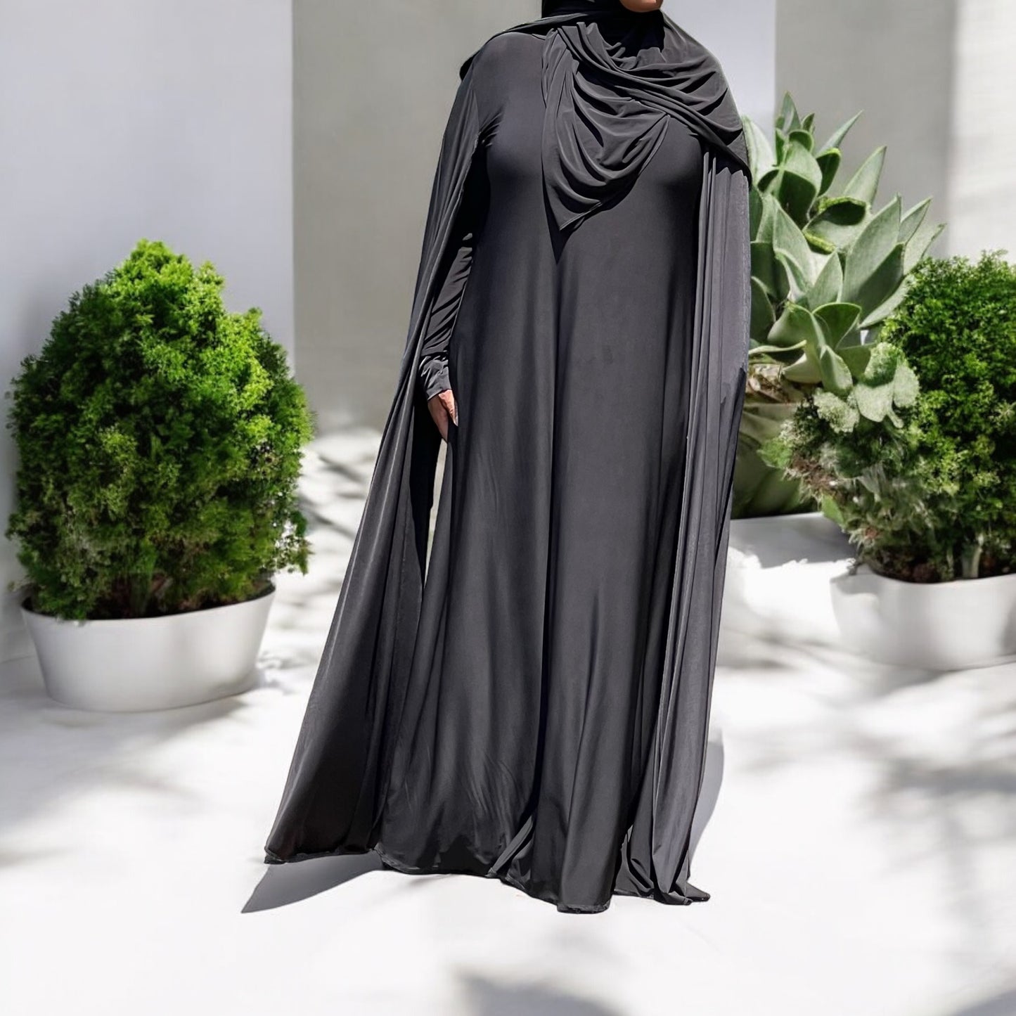 Cape Sleeve Abaya